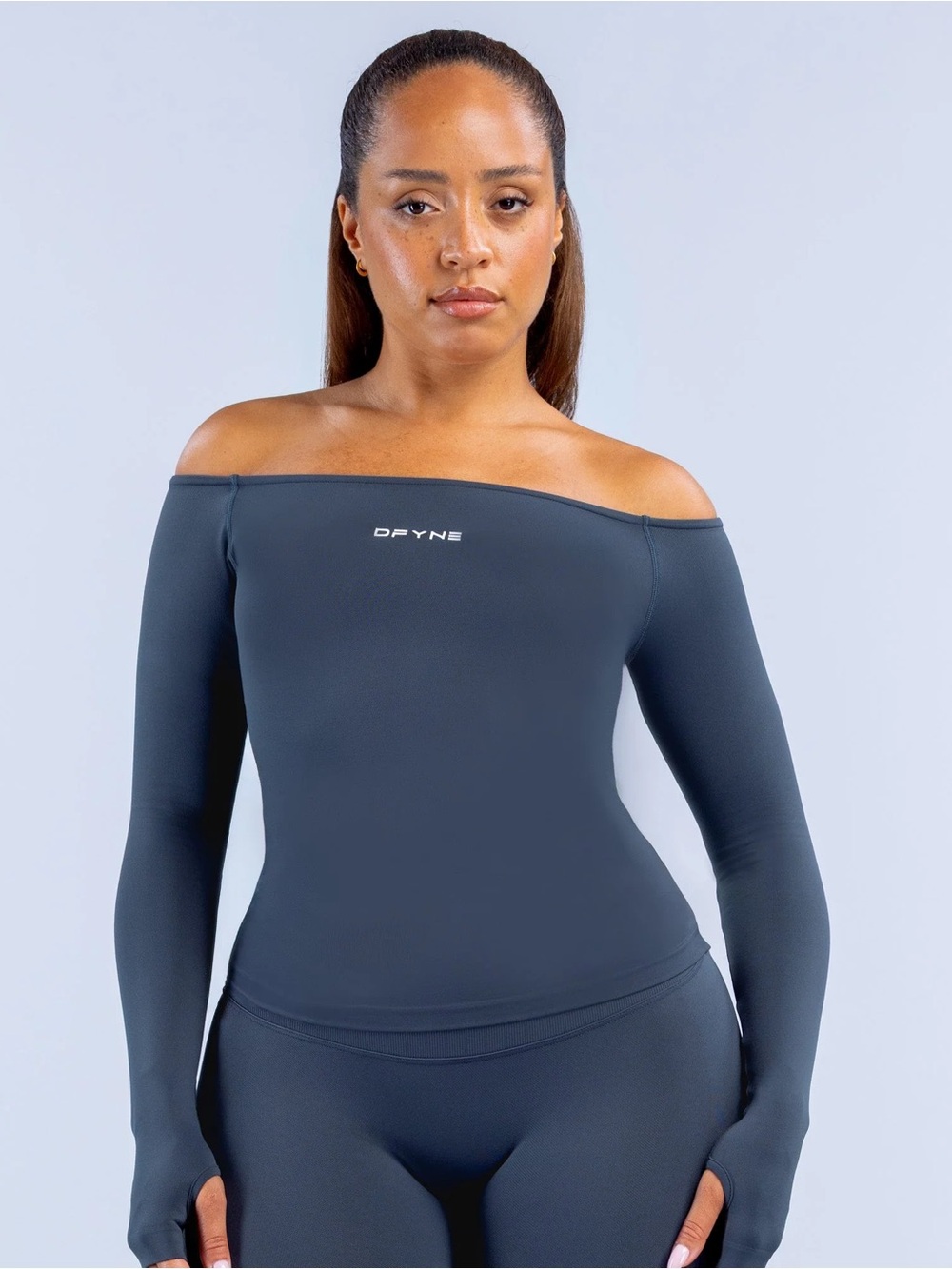 Vision long sleeve top - CARBON
